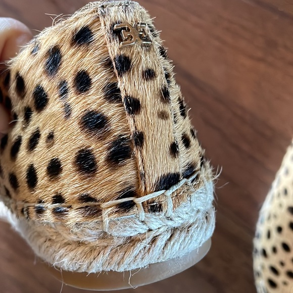 New Sam Edelman Animal Print Espadrilles - Picture 5 of 6
